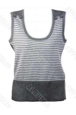warm gray vest