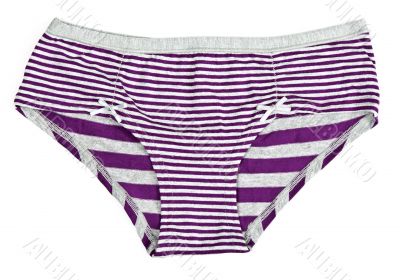 purple striped pants