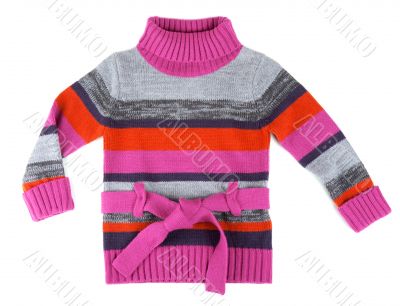 Striped sweater for children