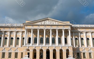 building of the Russian Museum in St. Petersburg.