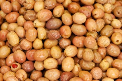 Background of ripe olives