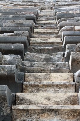 Staircase in an amphitheater