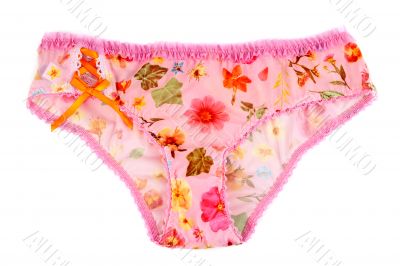 colored women`s lace panties