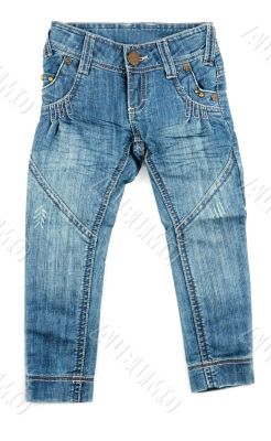 Children`s pants jeans
