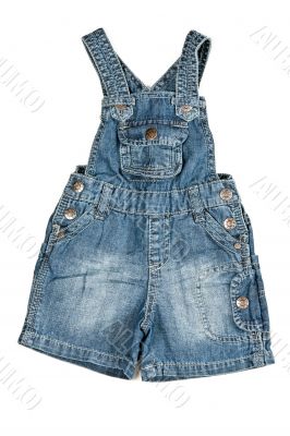 children`s denim shorts