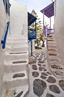 Stairs and balconies