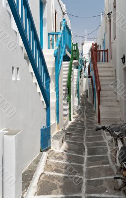 Mykonos street