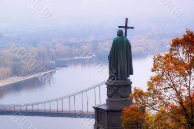 Volodymyr the Great monument in Kiev