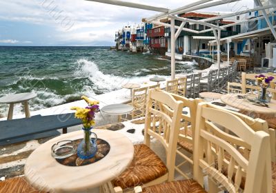 Cafe of Mykonos Small Venice