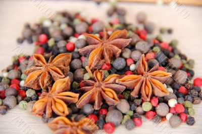 Anise and pepper Anise and pepper