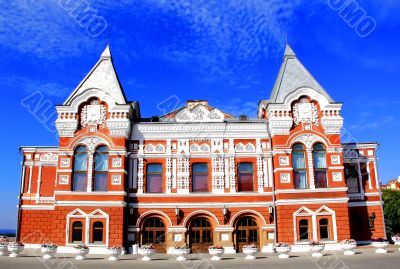 Historic drama theater in Samara