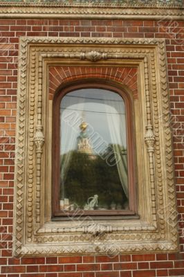 Window of Igumnov House in Moscow
