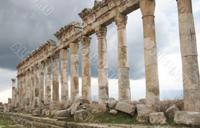 Apamea – it’s a trace of antique power and shine