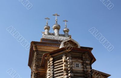 Building of the museum of wooden architecture in Kolomenskoye (M Building of the museum of wooden architecture in Kolomenskoye (M