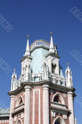 Towers of the Grand Palace of Tsaritsyno