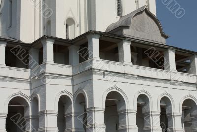 Balkony of the Ascension Church in   Kolomenskoye (Moscow)