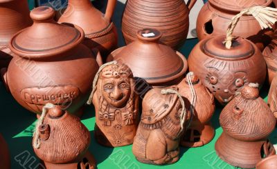 Clay souvenirs