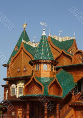 Towers of the Palace of Tsar Alexei Mikhailovich