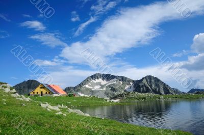 Tevno Lake in Pirin Mountain, Bulgaria