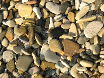 Beach stones