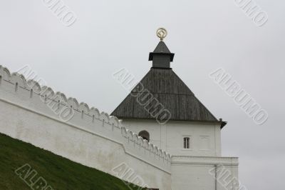Wall tower of the Kazan Kremlin