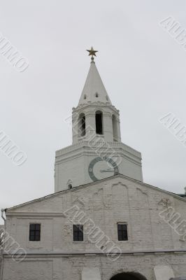Spassky tower of the Kazan Kremlin