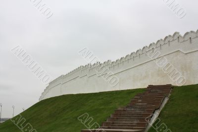 Wall of the Kazan Kremlin