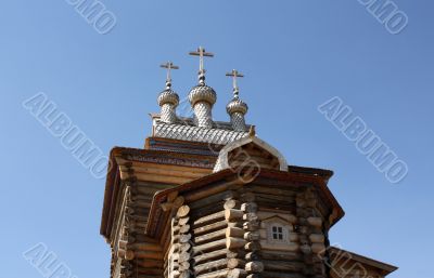 Building of the museum of wooden architecture in Kolomenskoye (M