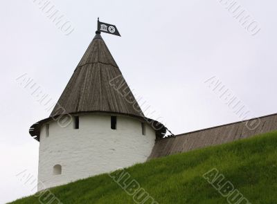 Wall tower of the Kazan Kremlin