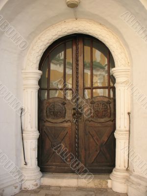 Wooden door