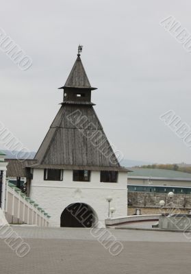 Wall&rsquo;s tower of the Kazan Kremlin