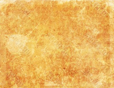 grunge yellow paper texture, background