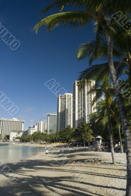 Waikiki beachfront