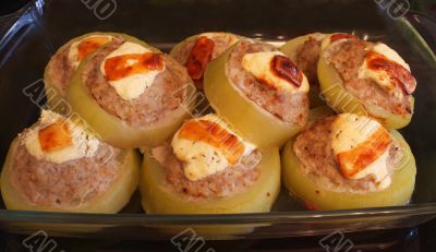 stuffed zucchini stuffed zucchini