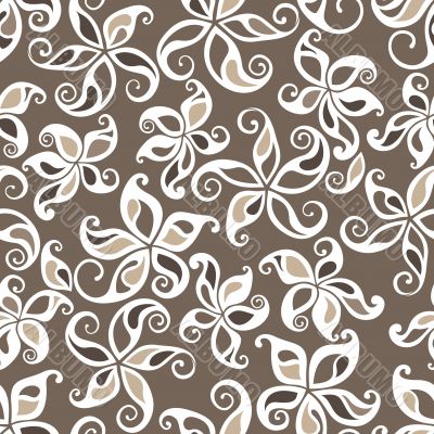 Excellent seamless floral background