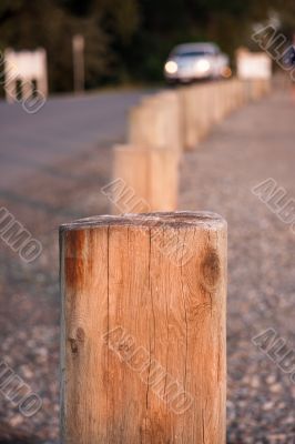 Posts On A Road