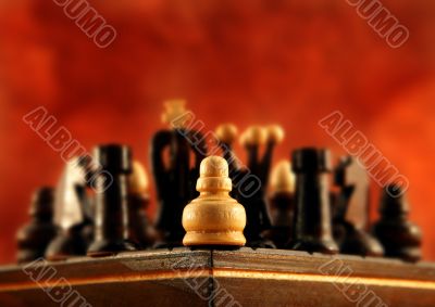 Alone against everybody Alone against everybody