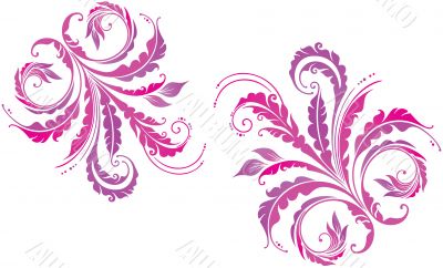 Decorative floral background