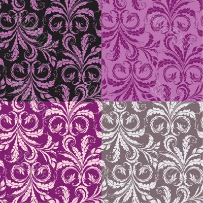 Decorative seamless floral background Decorative seamless floral background