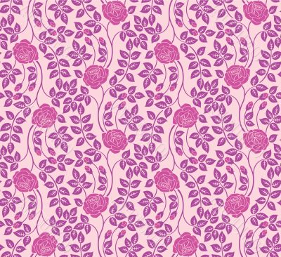 Seamless floral background