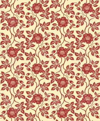 Seamless floral background Seamless floral background