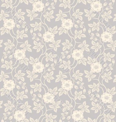 Seamless floral background