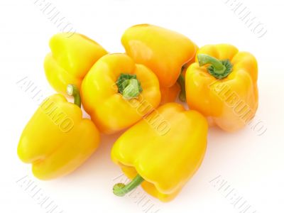 Yellow peppers Yellow peppers