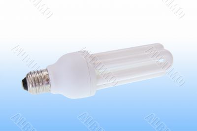 Fluorescent energy saving light bulb