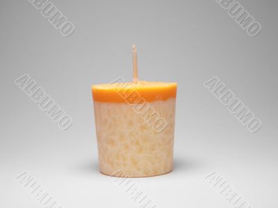 Orange candle