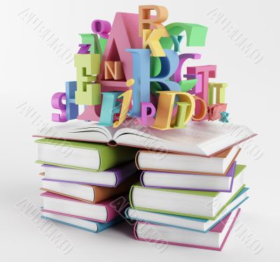 Alphabet and books