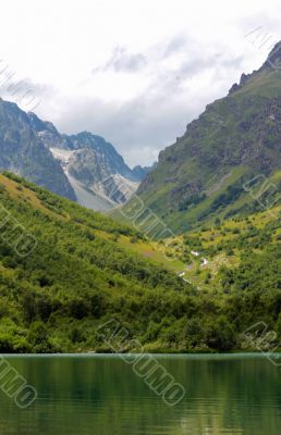 Baduk lakes of Teberda and Dombai