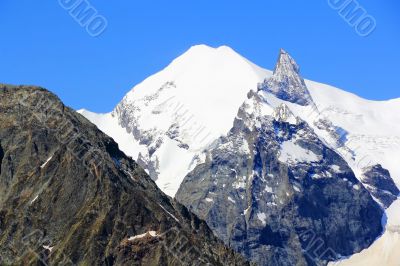 Caucasus mountains Dombai