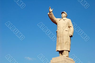 Chairman Mao`s Statue