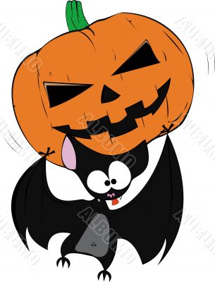 Fun halloween bat